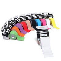 Goetland Cotton Elastic Kinesiology Tape Muscle Tape Recovery Waterproof Therapeutic Sports Latex Free White