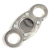 Aficionada Style White Opal Expert Cut Guillotine Cigar Cutter