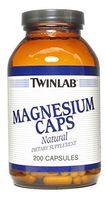 Twinlab Magnesium Capsule, 420 Milligram - 200 per Pack -- 3 Packs per Case.