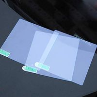Car Sticker,sakd 1 Set of 3PCS Invisible Clear Adhesive Paint Scratch Protection Film Sheet