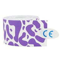 Vbest life Kinesiology Tape Athletes Sports Tape, Therapeutic Sports Tape for Knee, Shoulder, Elbow, Ankle, Back, Neck Pain, 16.4 FT 1 Roll(Purple Nebula)