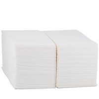 Disposable Cloth-Like Paper Hand Guest Towels – Soft, Absorbent, Air Laid Tissue Paper for Kitchen, Bathroom or Events, White Guest Towel (500)