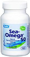 Sea-Omega Capsules, 1000mg, 50 count (2 Pack)