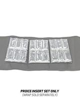 Pro Ice Insert Set for Pro Ice Back Cold Therapy Wrap - Ice Pack Inserts Only (Large)