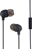 House of Marley EM-JE061-BK Little Bird In-Ear Headphones, Black