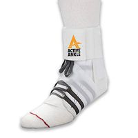 Active Ankle Excel Lace-up Ankle Brace For Injured Ankle Protection and Sprain Support, XXL, White