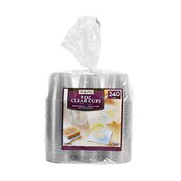 Daily Chef Clear Plastic Cups (9 oz. cups,) - 480 CUPS -
