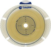 Coloplast SenSura Flex Xpro Two-Piece Cut-to-fit Nonconvex Flat Extended Wear Skin Barrier with Flange 3/8" to 2" Stoma Opening, 2" Flange, Double Layer Adhesive (Box of 10 Each)