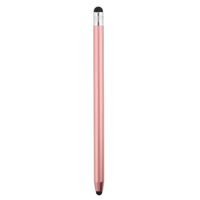 Beige Digital Capacitive Pen for iPad 2 in 1 High Precision Sensitivity Ultra Fine Tip Active Stylus Compatible for iPad/iPhone/Android Tablets and Other Touch Screen Devices