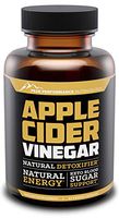 Apple Cider Vinegar Capsules, All Natural Vegan Dietary Supplement for Bloating Relief and Weight Loss. Detox and Cleanse, Hunger and Appetite Suppressant, Improve Digestion. 60 ACV Pills