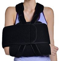 JIN Adjustable Medical Sling Arm Sling Shoulder Immobilizer for Broken & Fractured Bones, Dislocation,Sprains, Strains & Tears