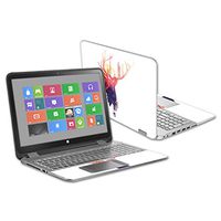 Mightyskins Skin Compatible with Hp Envy X360 15.6" - Burning Sun | Protective, Durable, and Unique Vinyl Decal Wrap Cover | Easy to Apply, Remove, and Change Styles | Made in The USA