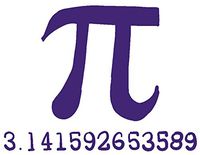 hBARSCI Pi Vinyl Decal - 5 Inches - for Cars, Trucks, Windows, Laptops, Tablets, Outdoor-Grade 2.5mil Thick Vinyl - Purple