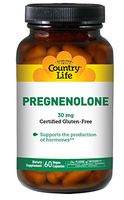 Country Life Pregnenolone 30 mg - 60 Vegan Capsules