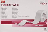 3M Medical Tape Transpore Adhesive 2" X 10 Yards NonSterile (#1534-2, Sold Per Box)