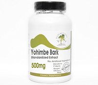 Yohimbe Bark Standardized Extract 500mg ~ 200 Capsules - No Additives ~ Naturetition Supplements