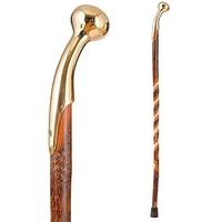 Brazos Walking Cane for Men and Women Handcrafted of Lightweight Wood and made in the USA, Hickory, 37 Inches