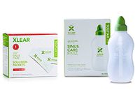 Xlear Sinus Care Rinse System with Sinus Care Refill Solution (Xlear-20 ct 6 gram packets)
