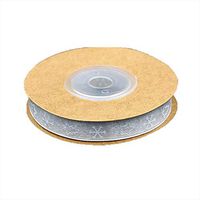 MoGist Xmas Ribbons Wrap Gift Cotton Rope Ribbon Twine Rope Cord Christmas Ribbon For Christmas Arts and Crafts Decorations and Gift Wrapping (White-10m)