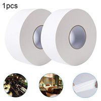 Dserw Beach Towel Packs Sustainable 3-Layer Skin Friendly Hotel Home Restaurant Bathroom Toilet Roll Paper Tissue White