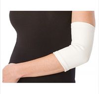 DJO ProCare Elbow Support Cotton/Elastic Small White