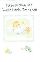 Happy Birthday To a Sweet Little Grandson (B3)