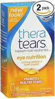 TheraTears Eye Nutrition - 90 Easy to Swallow Capsules, Pack of 2