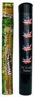 Herb Airtight Tube Pocket Protector with Cyclones Wonderberry Hemp Cones 1 Count DC Crafts Nation- Flag Leaf