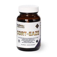 NuEthix Formulations Cort-Eaze Cortisol-Control Supplement to Promote Relaxation and Better Sleep, 60 Capsules