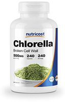 Nutricost Chlorella Capsules 500mg, 240 Veggie Capsules - Non-GMO and Gluten Free