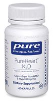 Pure Encapsulations - PureHeart K2D - Hypoallergenic Supplement to Promote Calcium Homeostasis and Cardiovascular Function - 60 Capsules