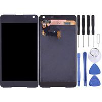 JUNXI Phone case Phone Cover LCD Screen and Digitizer Full Assembly for Microsoft Lumia 650 (Black)+ (Color : Black)