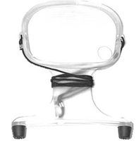 LS&S 2X Rectangular Chest Magnifier with 4X Bifocal Spot