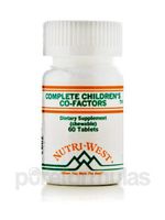 Complete Children's Co-Factors - 60 Chewable Tablets by Nutri West