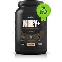 Legion Whey+ Whey Isolate Protein Powder from Grass Fed Cows - Low Carb, Low Calorie, Non-GMO, Lactose Free, Gluten Free, Sugar Free. Great for Weight Loss (Cookies & Cream, 30 Servings)