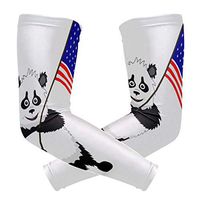 LEVEIS 278_Cgfuzgffmde Arm Sleeves UV Protection for Men Women Sunblock Protective Gloves Running Golf Cycling Driving Long Arm Cover 1 Pair