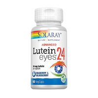 Solaray Advanced Lutein Eyes, 24mg | Eye & Macular Health Support Supplement w/ Naturally Occurring Lutein and Zeaxanthin | Non-GMO | Vegan | 60 Count