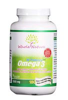 Hi Protein Omega 3 1000mg EPA DHA Fish Oil - Support Cardiovascular Health, Improve Heart Disease, Benefit Your Brain and Eyes