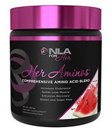 NLA for Her - Her Aminos - Comprehensive Amino Acid Blend - Supports Increased Endurance, Building Lean Muscle, & Enhanced Recovery - Watermelon - 258 Grams