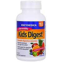 ENZYMEDICA Kids Digest Chewables Capsules, 90 Count