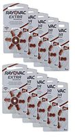 Rayovac Hearing Aid Battery, Size 312 (60 Batteries)