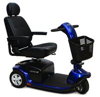 Pride Mobility - Victory 10 - Full-Sized Scooter - 3-Wheel - Viper Blue