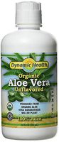 Dynamic Health Organic Aloe Vera, sin sabor, 946 ml