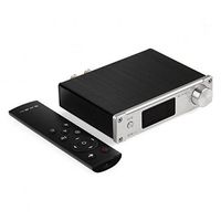 SMSL Q5 Pro(Silver) Q5 Pro Digital Amplifier 2-50W USB/Coaxial/Optical Remote Control â€" Silver
