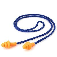 Soft Silicone Soundproof Earplugs Reusable Corded Ear Plugs Hearing Protection 10 Pack