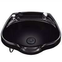 Salon Hair Basin Bowl with Faucet & Hair Trap & Neck Rest Injection Molded Plastic; Tougher, Stronger and eliminates Stains and Fading US Delivery