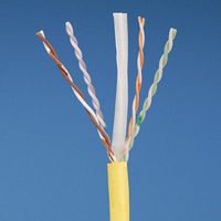 PUP6004YL-UY - Panduit Yellow TX6000 Category 6 UTP Copper Cables, 1,000 ft.