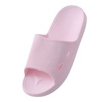 Emimarol Shower Slippers for Women and Men Bath Slippers,Anti-Slip Soft,Cushion-y Massage Slipper,Shower Shoes Pink