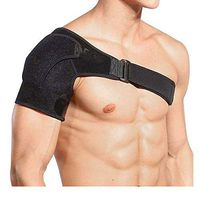 Shoulder Brace with Adjustable Sleeves for Men and Women Suitable for Injury Prevention, Dislocated AC Joints, Rotator Cuff Tears, Tendonitis, Bursitis, Relieve Shoulder Injuries