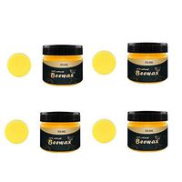 GOTDCO. Natural Wood Seasoning Beeswax,Traditional Beeswax Polish for Wood & Furniture,All Purpose Beewax for Wood Cleaner & Polish,Wear Resistant Beautify & Protect Wipes,No Build Up (Yellow/D)